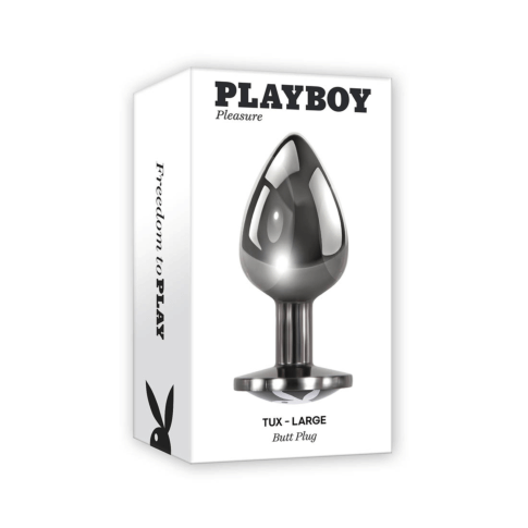 PLAYBOY TUX METAL ANAL PLUG