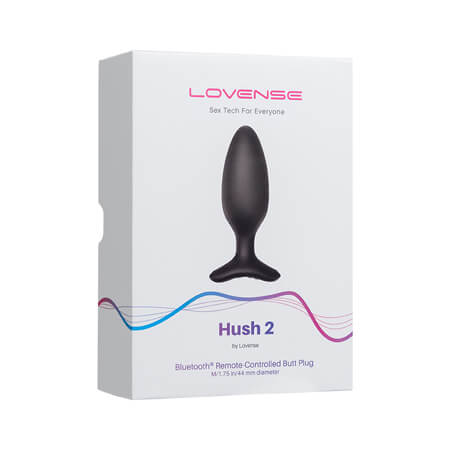 LOVENSE HUSH 2 BLUETOOTH VIBRATING BUTT PLUG