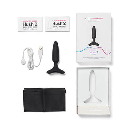 LOVENSE HUSH 2 BLUETOOTH VIBRATING BUTT PLUG