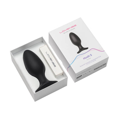 LOVENSE HUSH 2 BLUETOOTH VIBRATING BUTT PLUG